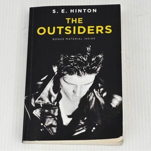 The Outsiders - paperback -S. E. Hinton - Bonus Material Inside